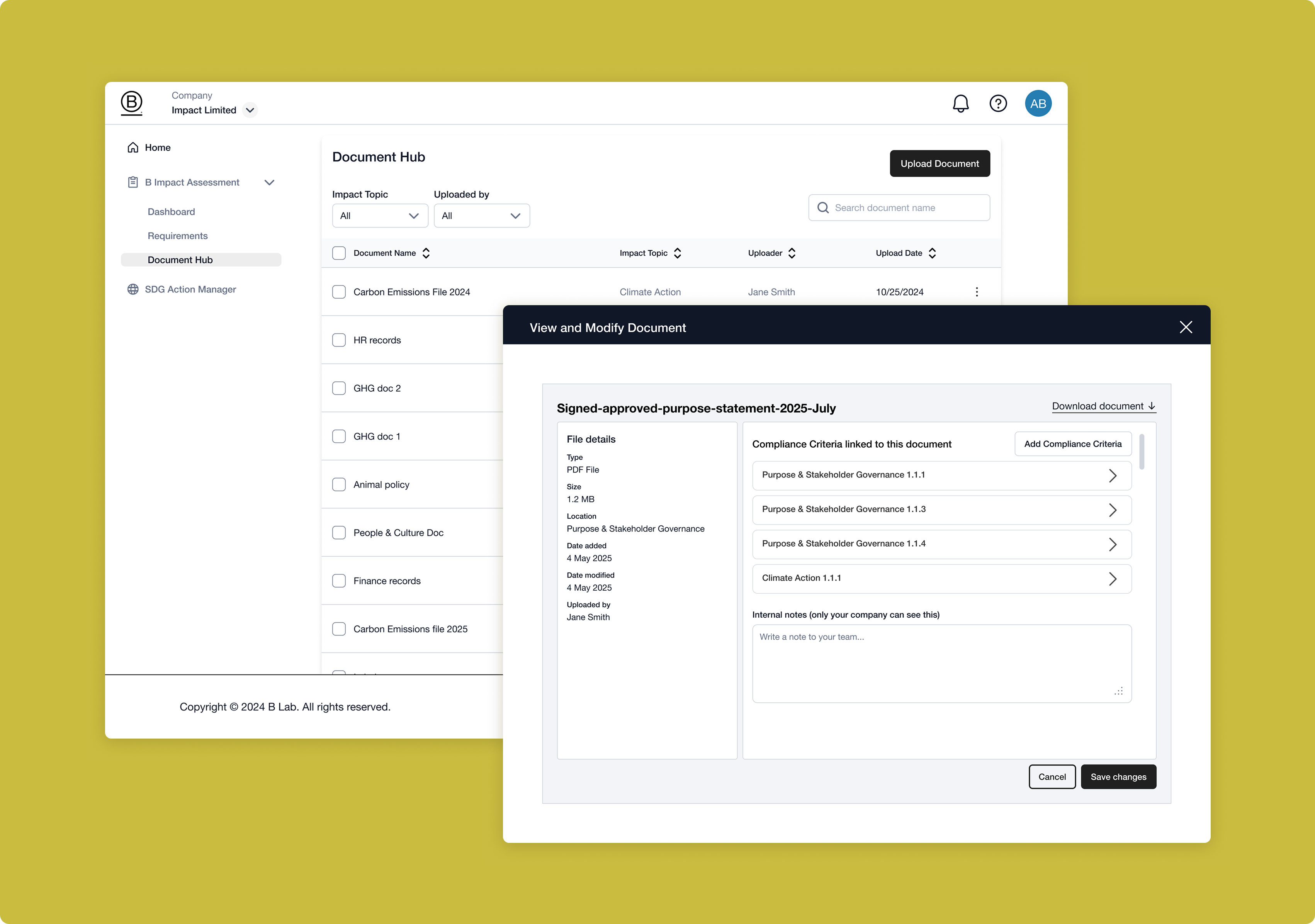 Document Hub